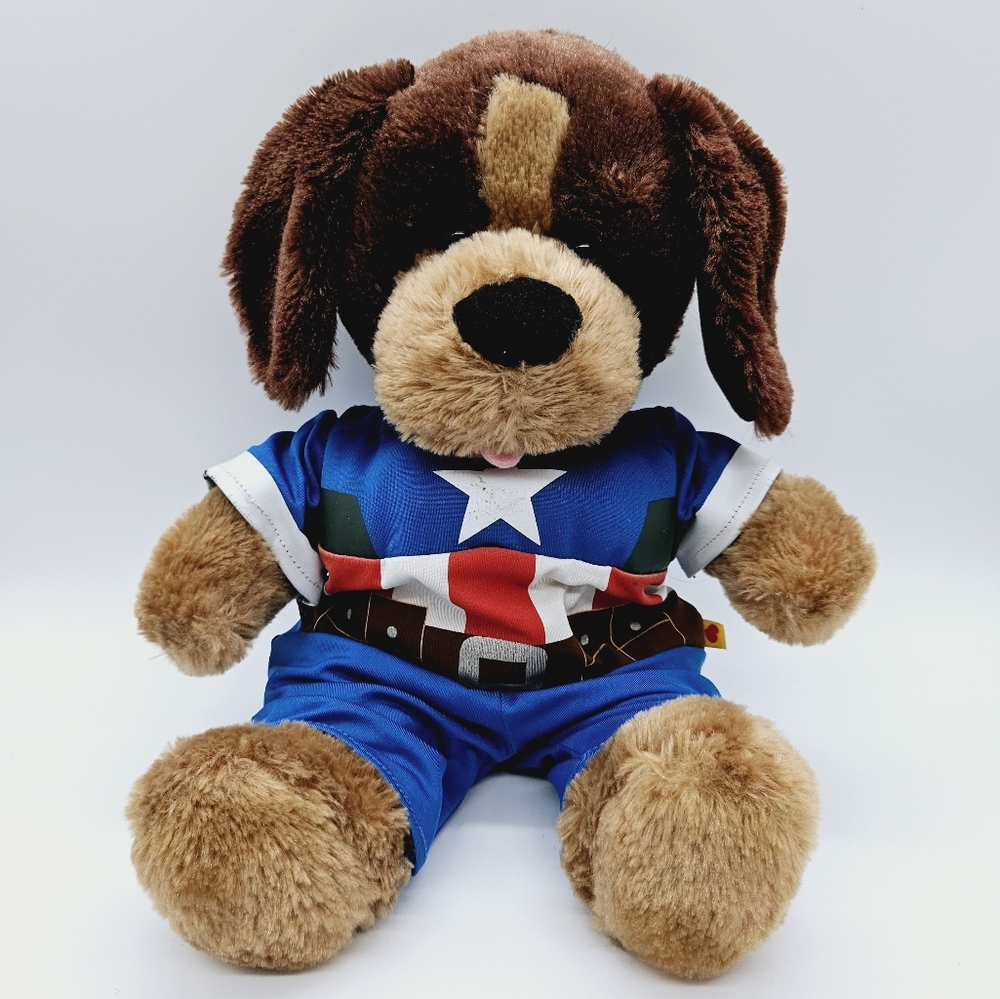 BAB | Captain America dog plush stored animal toy